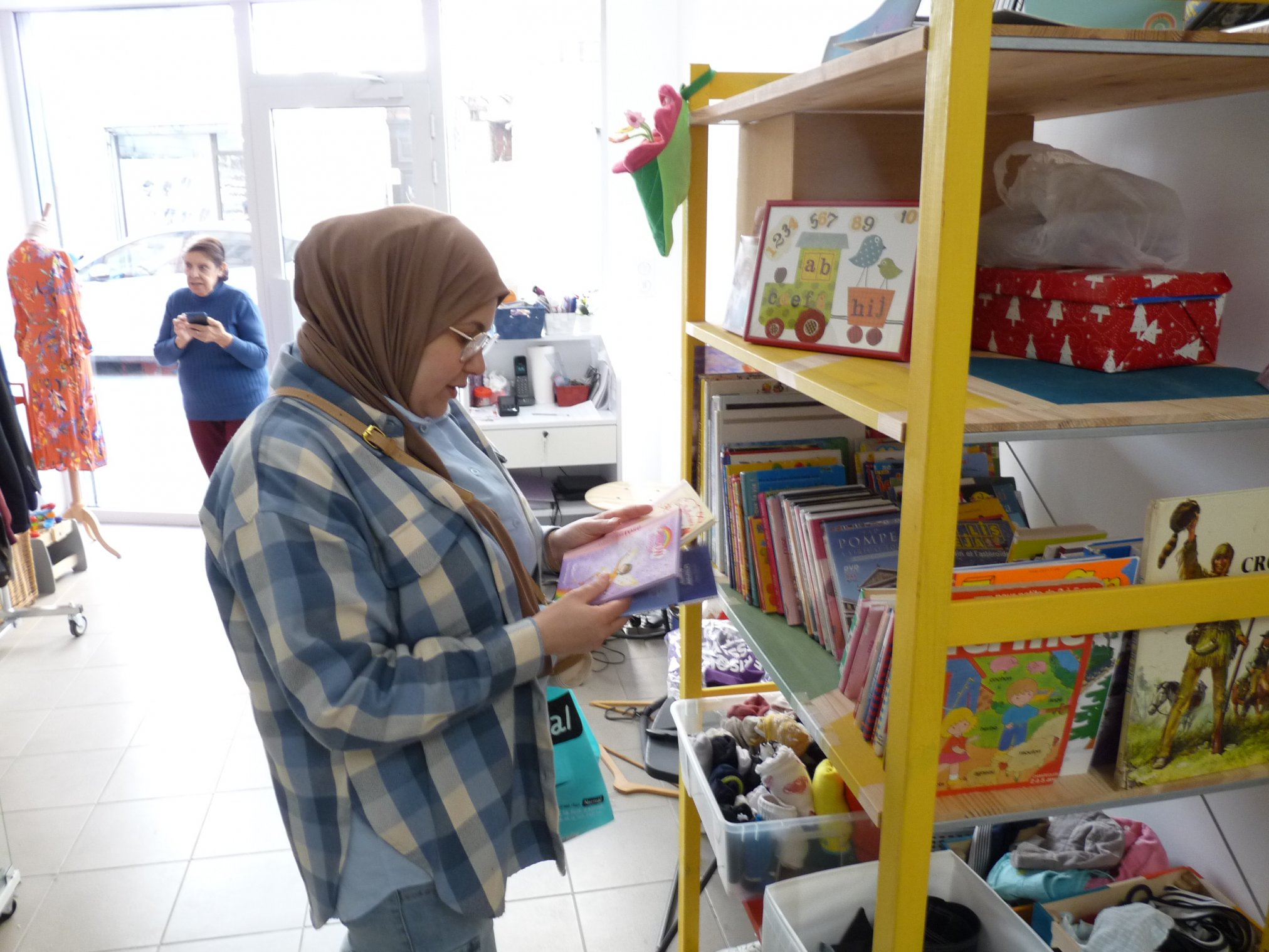 Bibliothèque à la Boutique de Belsunce 