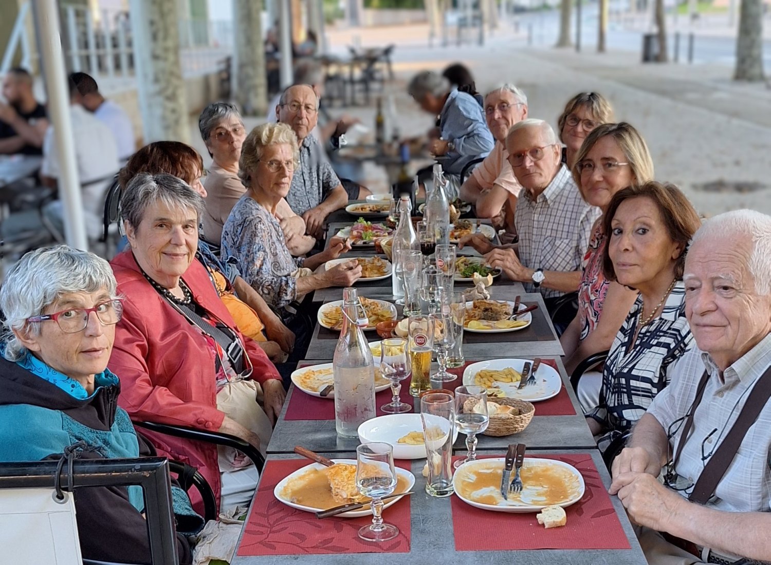Repas d'équipe à Carnoux en Provence