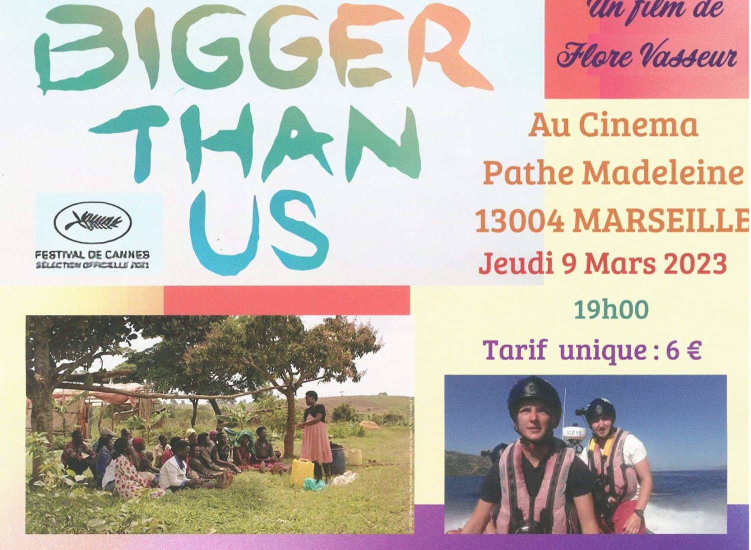 Ciné-débat autour du film "Bigger Than Us" 9 mars à 19 h au Pathé Madeleine