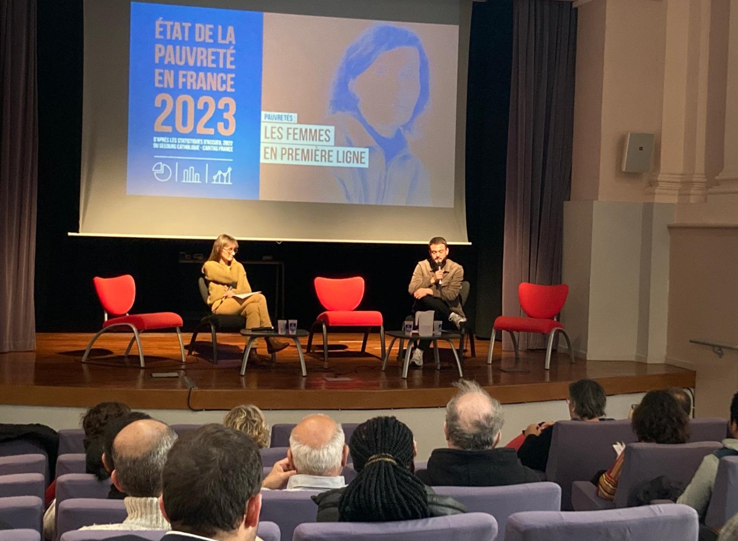 Les intervenants du Colloque Femmes et précarité au Centre Le Mistral